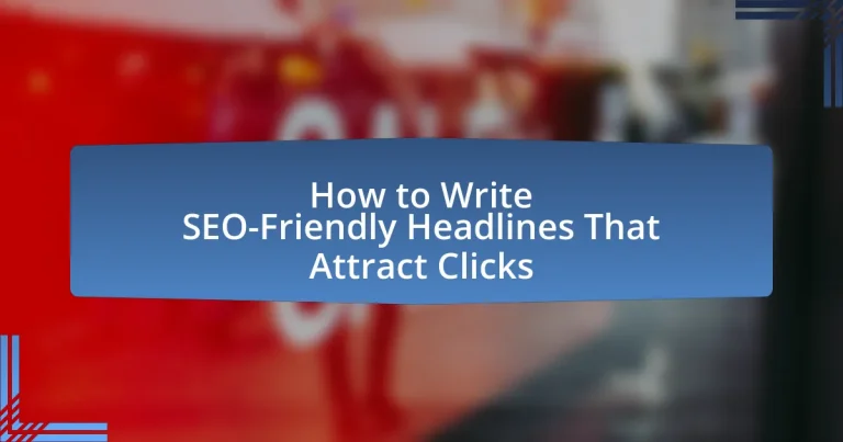 How to Write SEO-Friendly Headlines That Attract Clicks