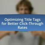 Optimizing Title Tags for Better Click-Through Rates