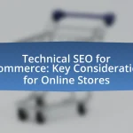 Technical SEO for E-commerce: Key Considerations for Online Stores