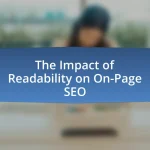 The Impact of Readability on On-Page SEO