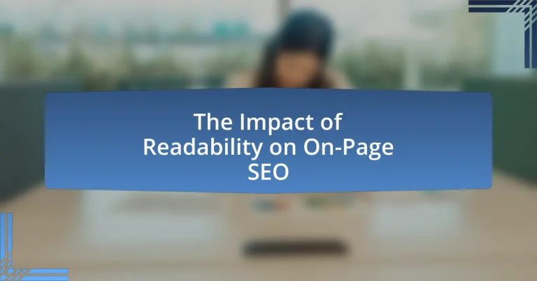 The Impact of Readability on On-Page SEO