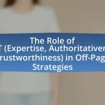 The Role of E-A-T (Expertise, Authoritativeness, Trustworthiness) in Off-Page Strategies