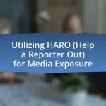 Utilizing HARO (Help a Reporter Out) for Media Exposure