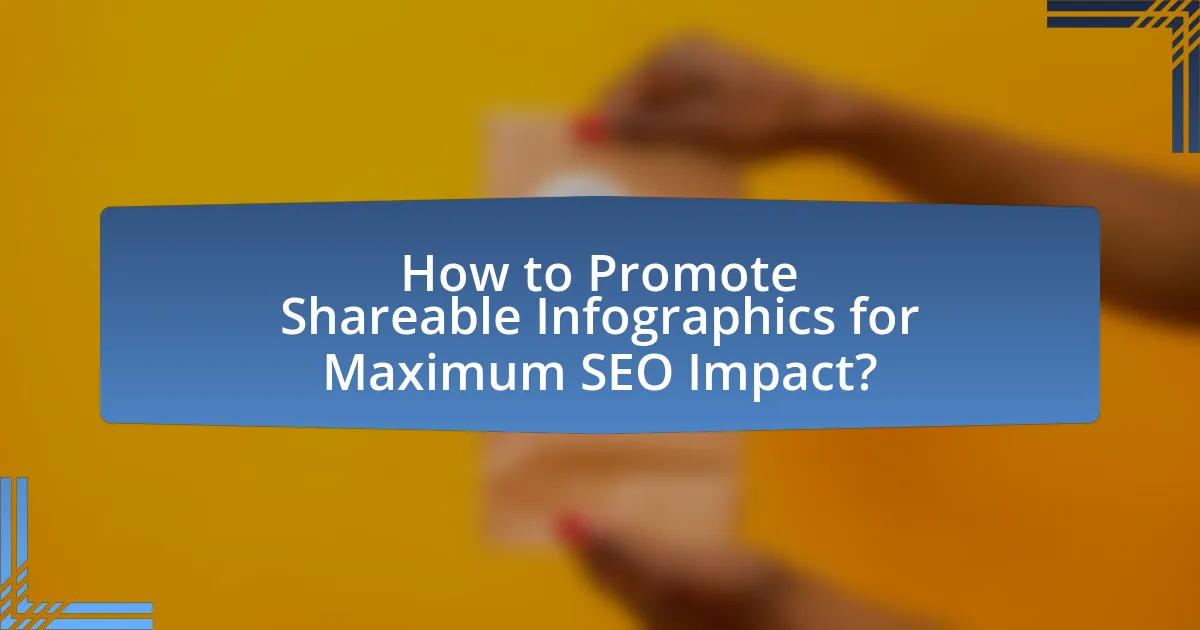 How to Promote Shareable Infographics for Maximum SEO Impact?